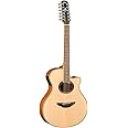 Yamaha APX700II-12 12-String Thinline Cutaway Acoustic-Electric Guitar - Natural
