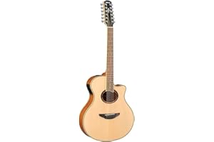 Yamaha APX700II-12 12-String Thinline Cutaway Acoustic-Electric Guitar - Natural