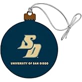 GRAPHICS & MORE University of San Diego Primary Logo Wood Christmas Tree Holiday Ornament