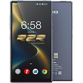 FiiO M33 R2R Portable HiFi Music Player, Snapdragon 680, 8GB RAM + 128GB Storage, True R2R DAC, XMOS XU316 USB Audio, 1100mW Balanced Output, AUTO EQ, 5.5&rdquo; Full HD Display (Dark Blue)