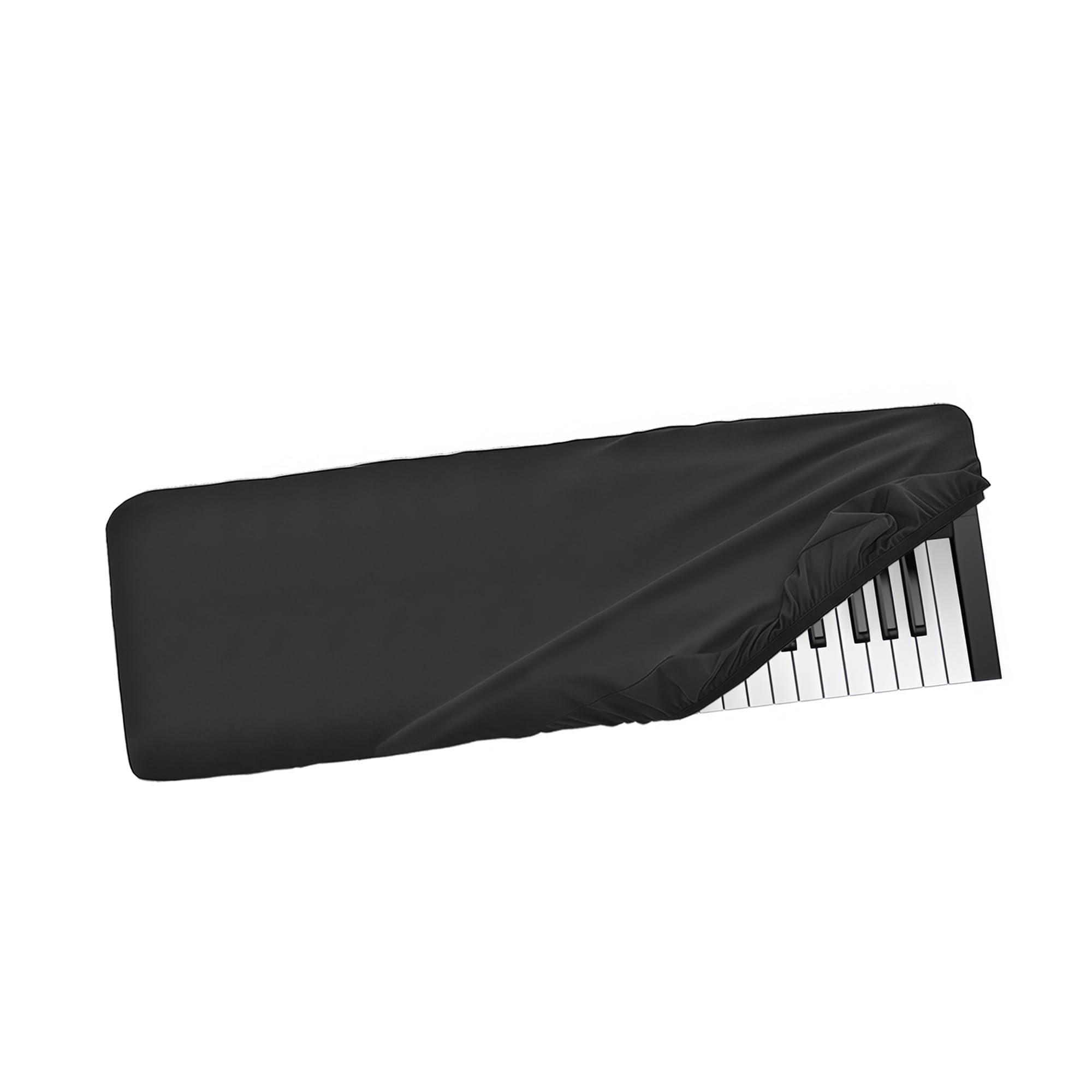 Musiin 49 keys piano keyboard dust cover, compatible with Native Instruments A49,M-Audio Oxygen 49,Roland A-500PRO, Deluxe Chinlon Dustproof & Anti-scratch, Silky Feel & Tailored Design