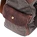 MONA Hobo Canvas Cross Body Messenger Bag-Briefcase Shoulder Handbag Casual Vintage Fashion for Men and Women (Dark Gray)