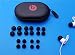 20 pcs XL/L/M/S/XS Set of BeatsX Replacement for Beats X by Dr Dre BLACK Round Ear Gels eEarbuds Eartips of sizes XL/L/M/S/XS with Hard Protective Carrying Case.