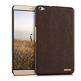 kwmobile Hardcase Tablet Cover for Huawei MediaPad X2 7.0 with artificial leather covering - backcover case protective cover in dark brown