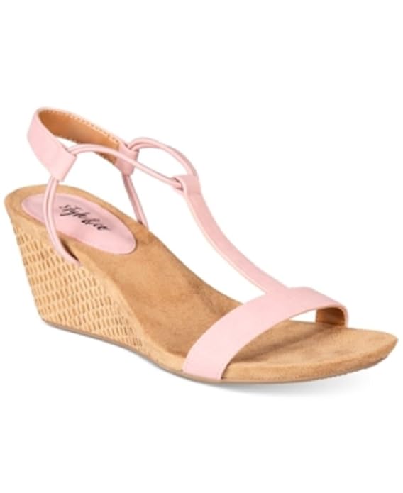 style & co mulan wedge sandals