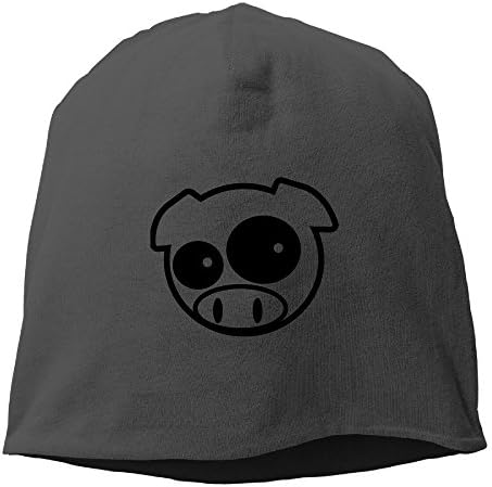 Newking Subaru Manga Pig Mascot Unisex Beanie Skull Cap Knit Hat Cap, Winter Slouchy Hat Knit Skull Cap For Men &amp; Women