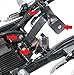 Mustang Driver Backrest Kit 79610 for 09-19 Harley-Davidson FL Touring