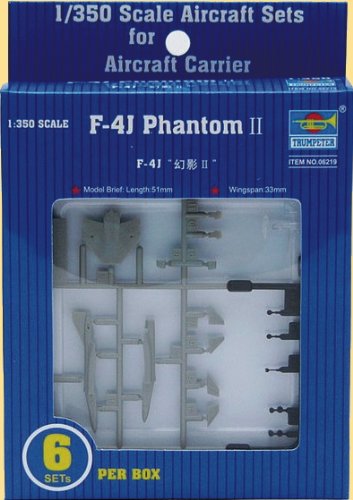 Trumpeter 1/350 F4J Phantom II Aircraft Set for USS Nimitz (6-Box)
