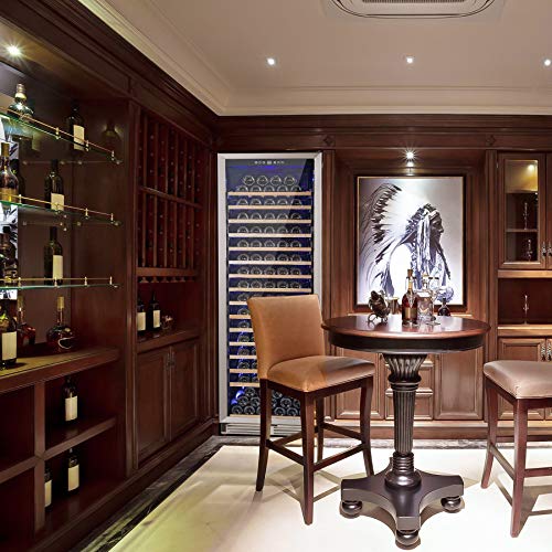BODEGA 24 Inch Wine Cooler, 176 Bottles Wine Refrigerator with High