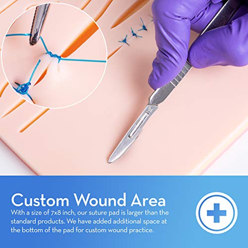 6 Suture+Practice+Kit+Demonstration+Education