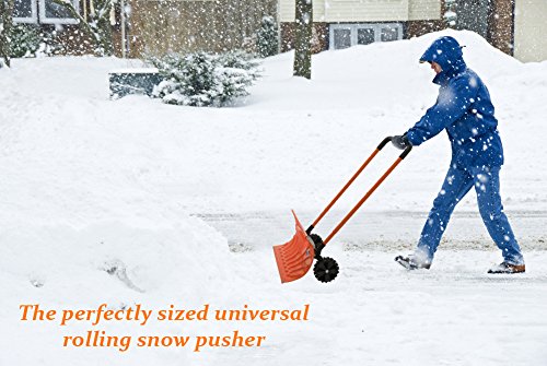 6 Snow+Plow+Shovel+Pusher+Wheels