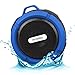 Mobility AquaPlay Waterproof Bluetooth Speaker - Portable, Outdoor, and Shower Speaker - Wireless and Bluetooth 2.1 and EDR Technology - Blue