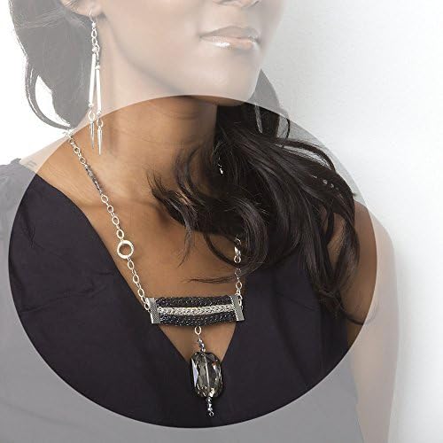 Overdose Collection: Triple Strand Straight Bar 22" Necklace