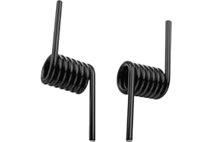 TRUCFUSION Trailer Ramp Spring 1 Pair Heavy-Duty Trailer Coil Springs for 1-1/2" Shaft Trucks Trailer Gates RS16933LH RS16933RH 2000lb 90° Deflection