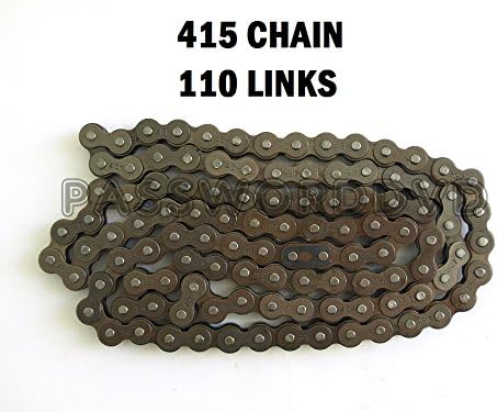 MAXFASTMAX(TM) 415 Chain 110 Link 2-Stroke 49cc-80cc Motorized Bicycles Choppers