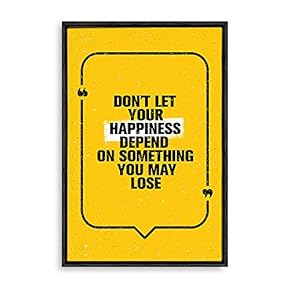 signwin Framed Canvas Wall Art Motivational Words Canvas...