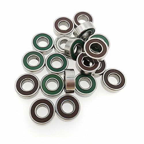 Sackorange20 ) MR115-2RS 5x11x4mm Replacement Precision Ball Bearings MR115 2RS