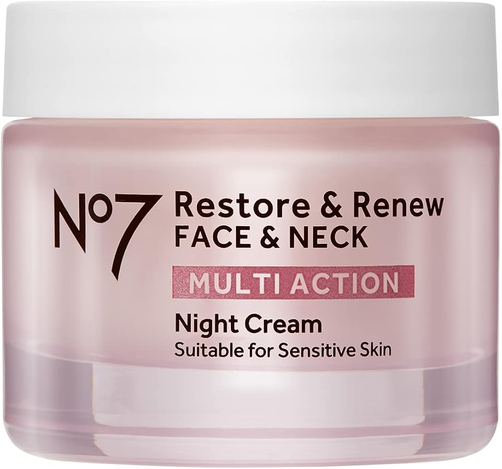 No7 Restore & Renew Night Cream 50ml Skin Care