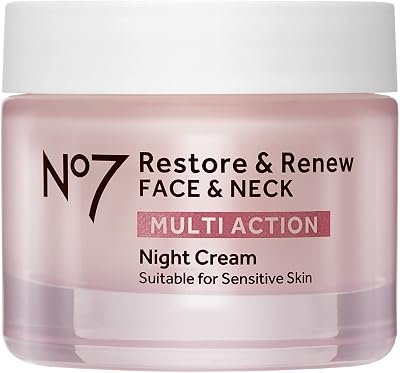 No7 Restore & Renew Night Cream 50ml Skin Care
