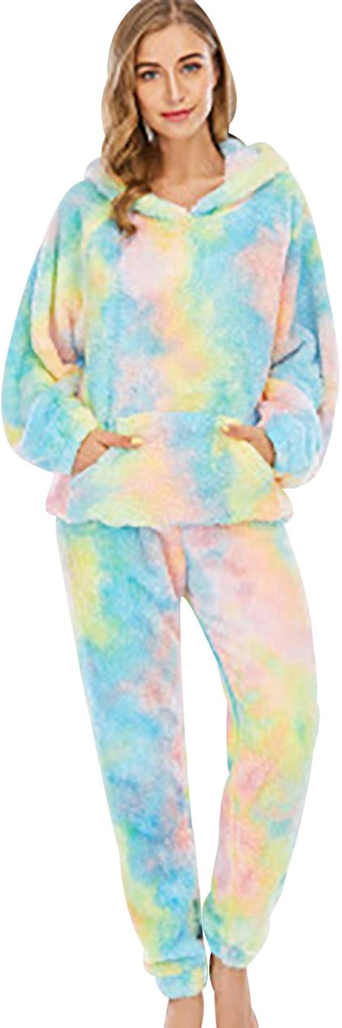 fluffy pjs womens
