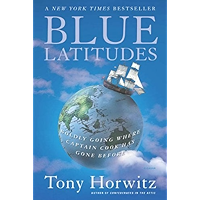 Blue Latitudes: Boldly Going Where Captain Cook Has Gone Before book cover Blue Latitudes: Boldly Going Where Captain Cook Has Gone Before book cover