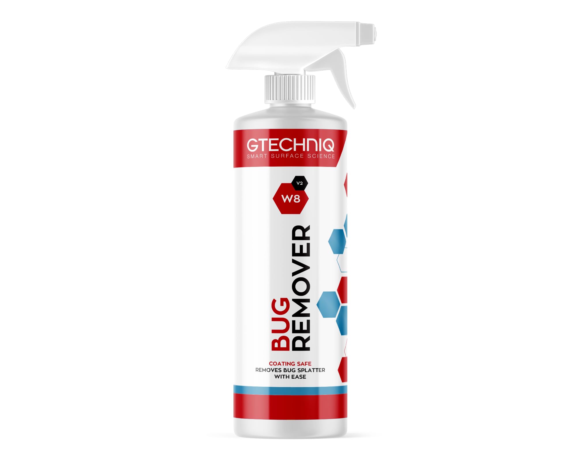 Gtechniq Bug Remover for Cars. W8 Non-Caustic Cleaner for Bug Stains, 100% Biodegradable. Easy to Use - 500ml