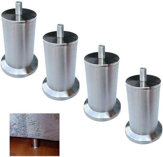 GAXQFEI Möbelfüße Beine Tischbeine Möbel Bein Metall Sofa-Beine