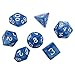 Nobe - 126 Polyhedral Dice - 18 Complete Different Sets =D4 D6 D8 D10 D12 D20 D% D&D RPG Math MTG