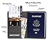 KeepTravelin' Stylish Passport Holder, Travel Documents Organizer, for Men&Women
