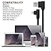Right Angle Lightning Cable 10ft 3Pack 90 Degree iPhone Charger Cord, ANSEIP Nylon Braided Data Cable Transfer and Charging for Apple iPhone X/8/7/6/5 iPad (Black, 10FT)