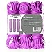 BONTIME All-Purpose Soft Cotton Rope - 32 Feet Length,1/3-Inch Diameter (Purple,Pack of 3)