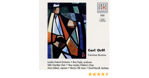 Orff Carmina Burana Ross Pople Lfo Carl Orff Ross Pople Amazon Es Cds Y Vinilos Orff Carmina Burana Ross Pople Lfo Carl Orff Ross Pople Amazon Es Cds Y Vinilos