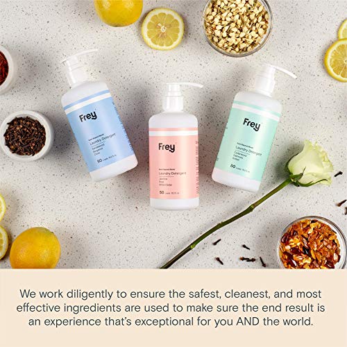 FREY Concentrated Natural Laundry Detergent 50 Concentrated Loads of Long Lasting High