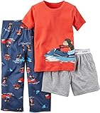 Carter's 3 Piece Pj Set, Jet Ski Monkey, 4T