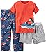Carter's 3 Piece Pj Set, Jet Ski Monkey, 4T