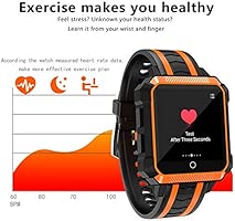 FWRSR Reloj Smart Watch IP68 a Prueba de Agua para Hombre ...