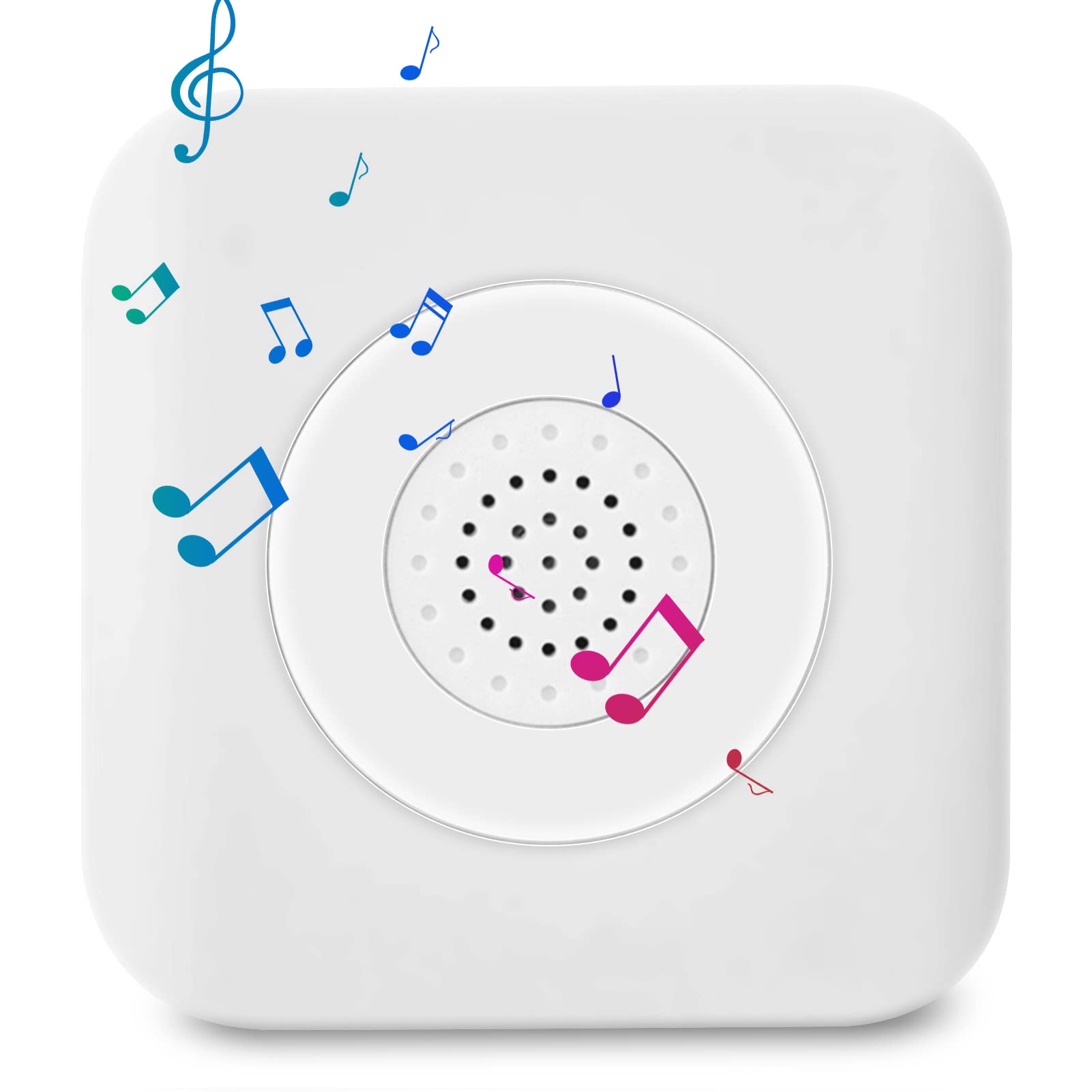 Sonew Wired Doorbell Chime, DC 12V Door Bell Alarm for Home Office Access Control System 4 Core Door Bell Dingdong Musical