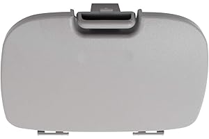 AUTOANDART Brock Replacement Overhead Console Garage Door Opener Lid Gray Cover Storage Bin Compatible with 02-10 Explorer & Sport Trac Super Duty Pickup w/out Sunroof 2C3Z7811586CAB