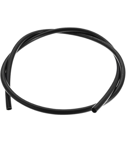 Nylonrohr PA6 2x3 Mm – Flexibler Pneumatikschlauch 3 M Für Brems- Und Flüssigkeitssysteme (Schwarz)