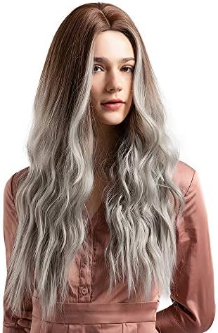 🎀🎀Clearance🎀🎀 Ombre Blonde Wig for Black Women Side Part Short Straight Bob Wig Heat Resistant Synthetic Fiber Hair Cosplay Party Full Wig