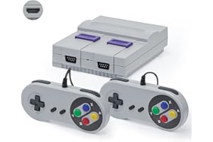 Tough Cubic Classic HDMI Plug and Play Retro Game Console Prelaoded 821 Retro Games (Partial Repeated) Retro Game TV Console for Old School Gamers and 2 Classic Controllers…