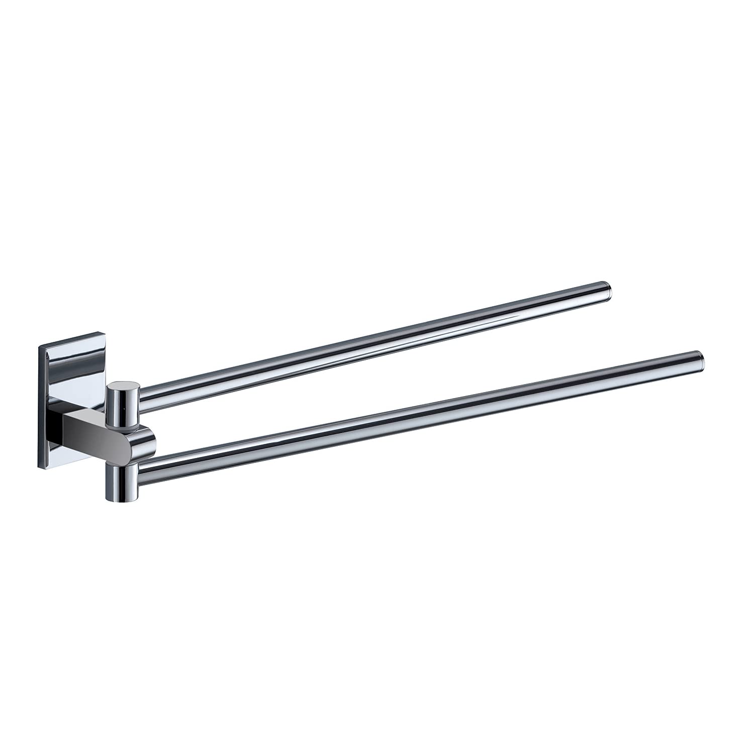 Gedy G-Singapore Articulated Towel Rail Chrome Colour Components Made of Stainless Steel and Chrome Plated with 2 Year Guarantee Dimensions 6 x 36 x 5.5 cm, R&D Design Stainless Steel, Chrome, Unique