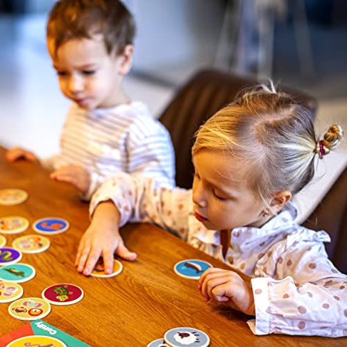 MontessoriInspired Wooden Matching Game for Toddlers 24 Years