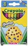 Crayola Kooky Cookie Shopkins Limited Edition Crayons (8 Pack)