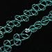 YAZILIND Green Vintage Stretch Gothic Tattoo Henna Choker Hippy Necklace Elastic 80s 90s