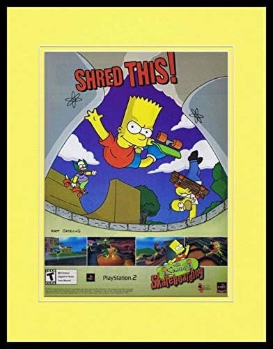 the simpsons skateboarding