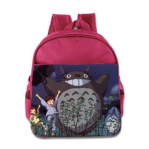 Kids Totoro Mononoke School Backpack Cool Baby Boys Girls School Bag Pink