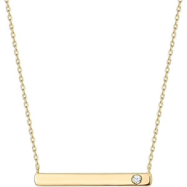 Layered Birthstone Necklace For Women - Gold Plated Paperclip & Pendant Choker, Adjustable 15-17 Inches, Cubic Zirconia