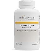 Integrative Therapeutics Detoxification Factors - Liver Supplement for Detoxification Pathway Support* - Includes Vitamins A & C - Dairy-Free - 120 Capsules (60 Servings)