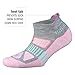 Balega Women's Enduro V-Tech No Show Socks (1 Pair) (2017 Model), Bubble Gum Pink, Small